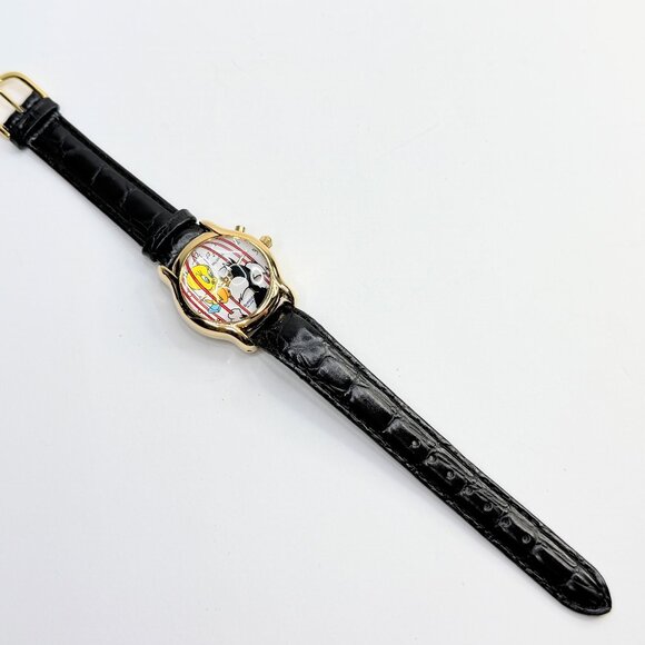 Armitron Tweety Sylvester Gold Tone Watch NOS New Strap SS199